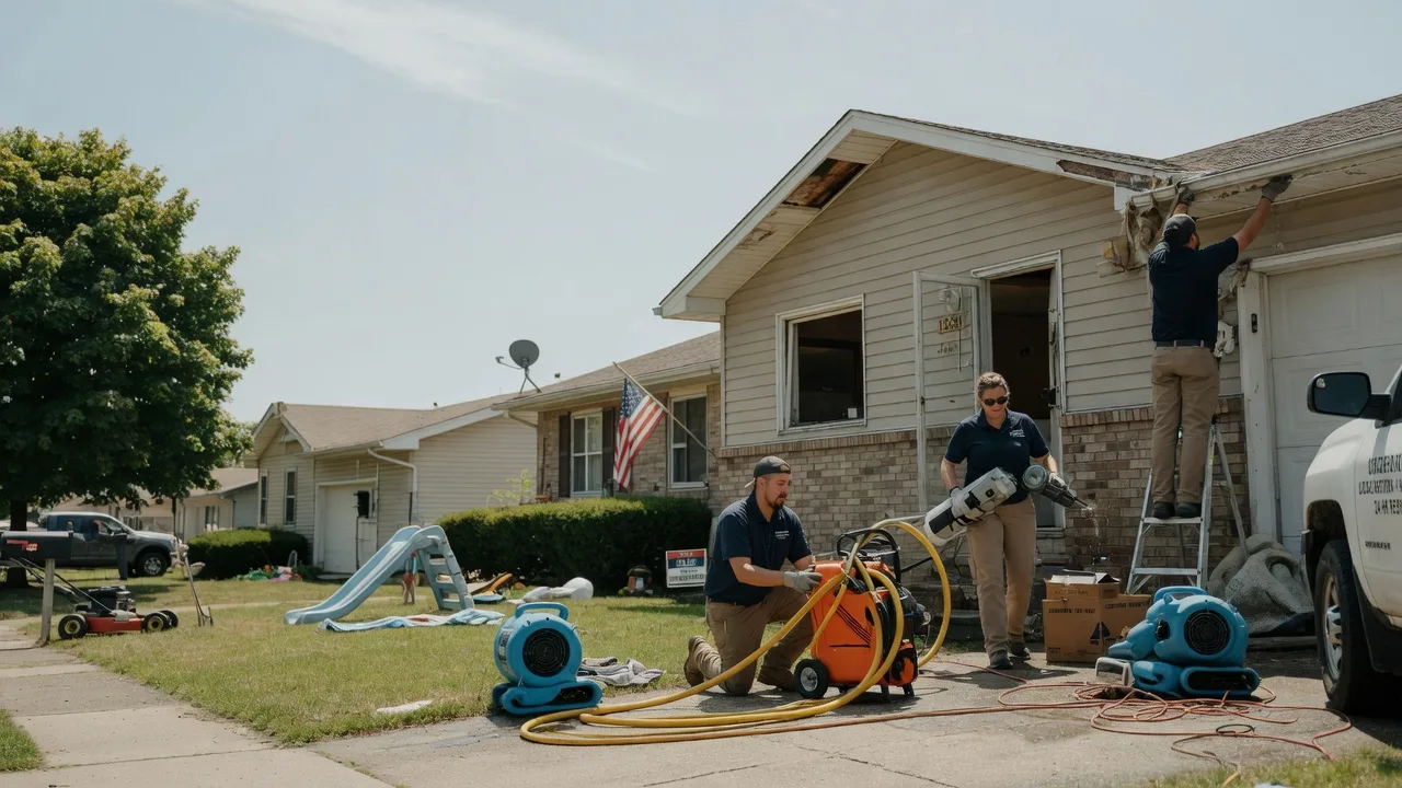 Water Damage Restoration in Bridgeport, IL near me